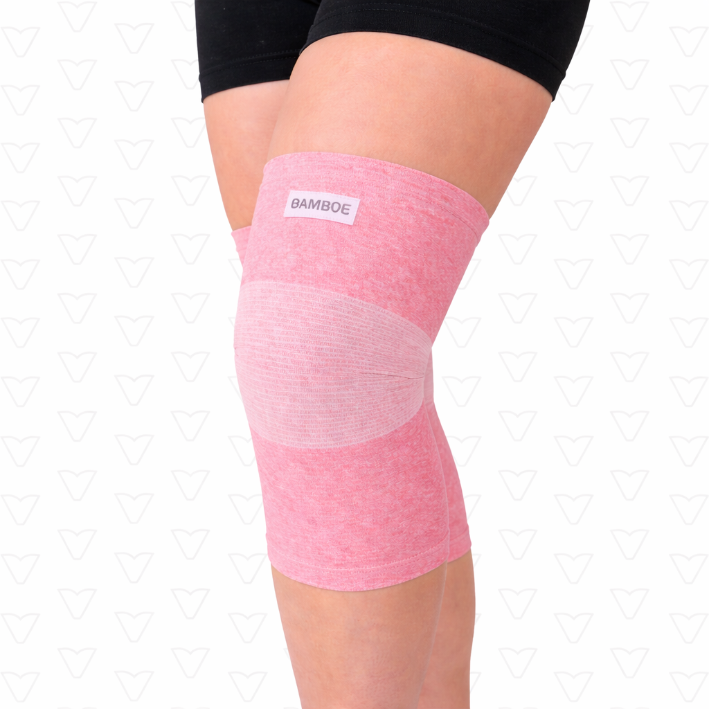 שרוול ברך אורטופדי מרכיבי במבוק אורגני